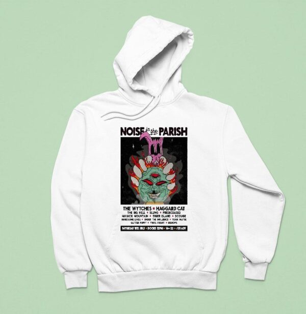 Noise In The Paris The Wytches Haggard Cat Huddersfield Hoodie