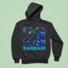 Number Aqua Matching Hoodie