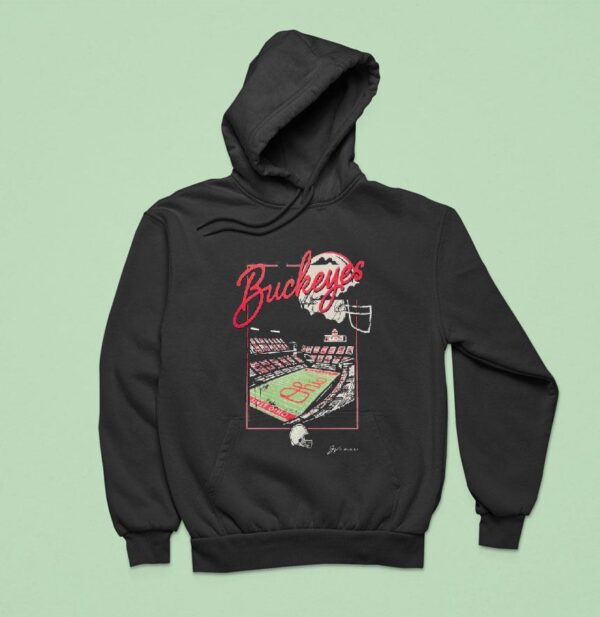 Ohio State Buckeyes Columbus Beyond The Game Signed Hoodie