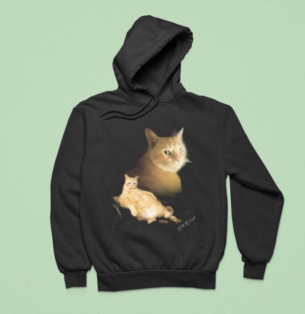 Olan Meows Oli The Chonk Ca Hoodie