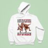 Old Lady I Hope We Are Friends Until We Die And Then I Hope We Stay Ghost Friends Hoodie