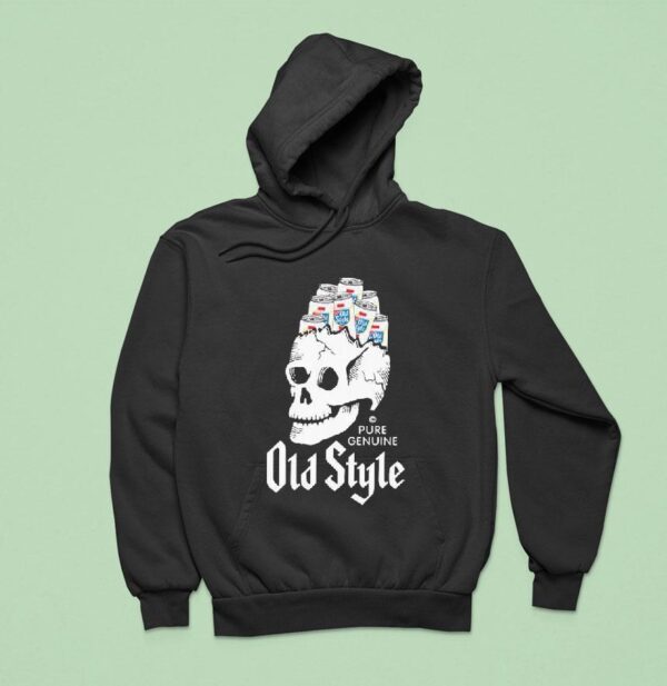 Old Style Beer Beer Brains Skull Hoodie