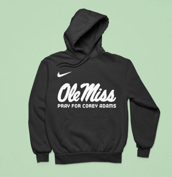 Ole Miss Rebels Pray For Corey Adams Nike Hoodie