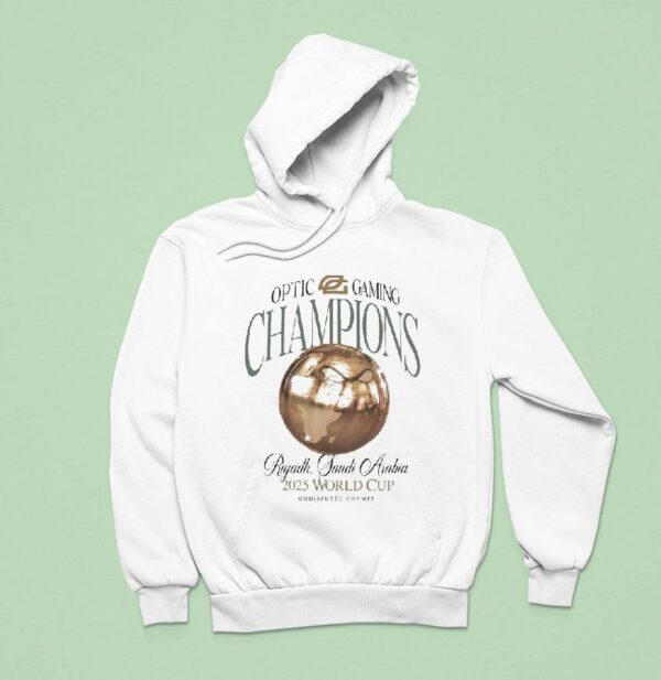 Optic Gaming Ewc Champions Riyadh Saudi Arabia World Tour Hoodie