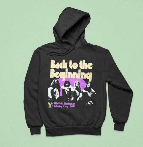 Ozzy Osbourne Back To The Beginning Villa Park Birmingham Saturday July Hoodie