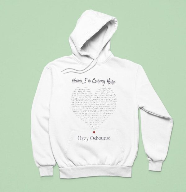 Ozzy Osbourne Mama I M Coming Home Hoodie