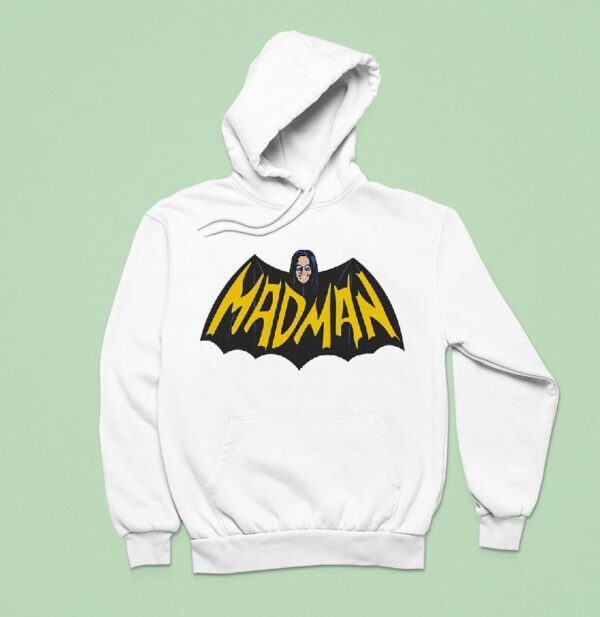 Ozzy Osbourne Style Of The Batman Logo Hoodie