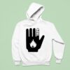 Pedro Pascal Wearing Ceasefire Now Msf White Hoodie