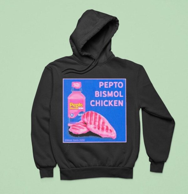 Pepto Bismol Chicken Hoodie