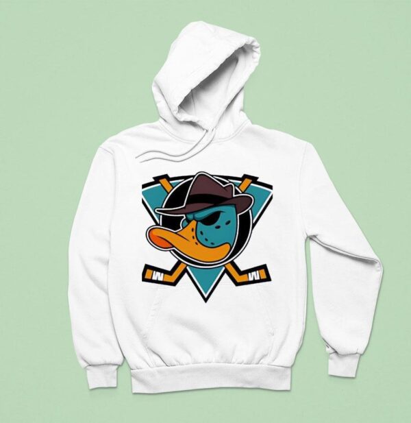 Perry The Platypus Style Anaheim Ducks Hockey Hoodie