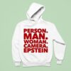 Person Man Woman Camera Epstein Hoodie