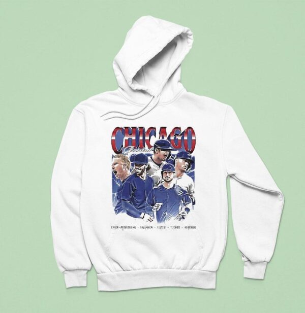 Pete Crow Armstrong Swanson Suzuki Tucker And Hoerner Chicago Cubs Hoodie