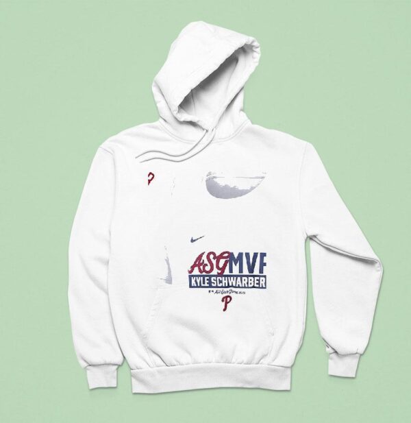 Philadelphia Phillies Kyle Schwarber All Star Game Mvp Name And Number Hoodie