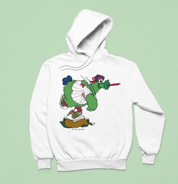 Philadelphia Phillies Phillie Phanatic Phillies Pitching Masco Hoodie