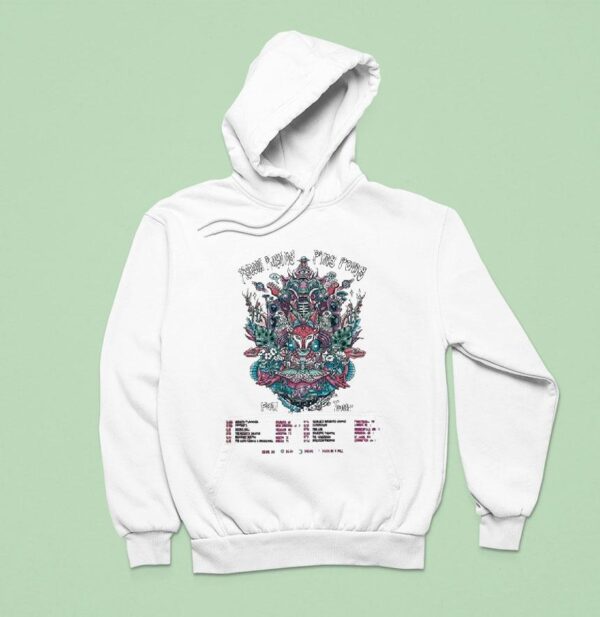 Pigeons Playing Ping Pong Fall Tour Dates Psychedelic With Full City Hoodie