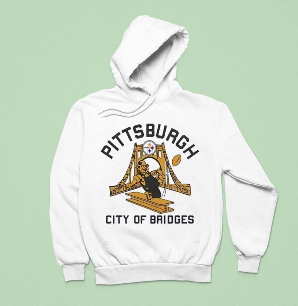 Pittsburgh Slers Sly Mcbeam City Of Bridges Masco Hoodie