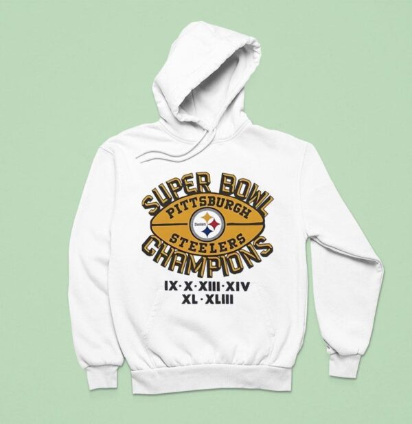 Pittsburgh Slers Super Bowl Champions Ix Xliii Hoodie