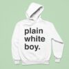 Plain White Boy Hoodie