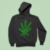 Pot Leaf Weed Logo Hoodie