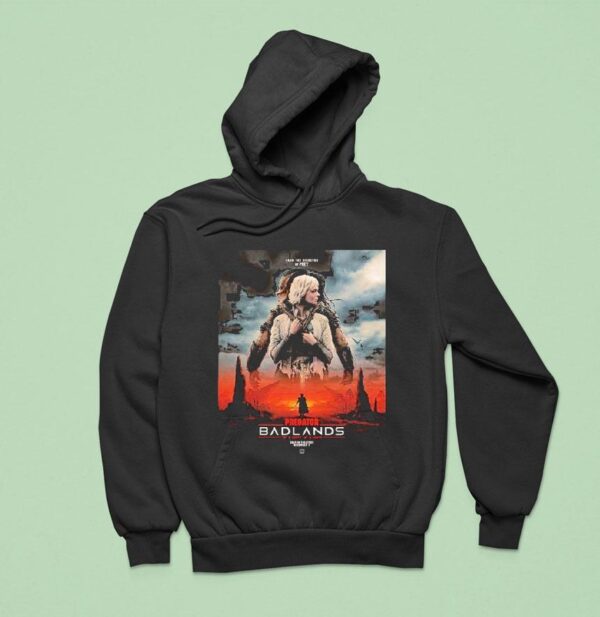 Predator Badlands Only In Theaters On November Apocalyptic Alien Action Sci Fi Hoodie