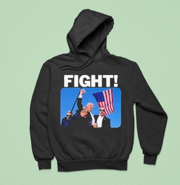 President Trump Fight St Anniversary Shooting Hoodie