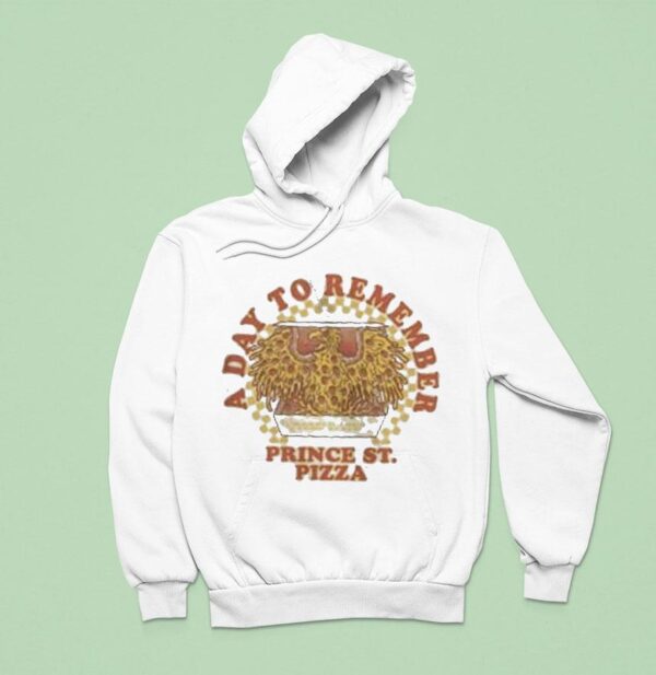 Prince St Pizza Psp X A Day To Remember Adtr The Sweet Heat Vans Warped Tour July At Long Beach Hoodie