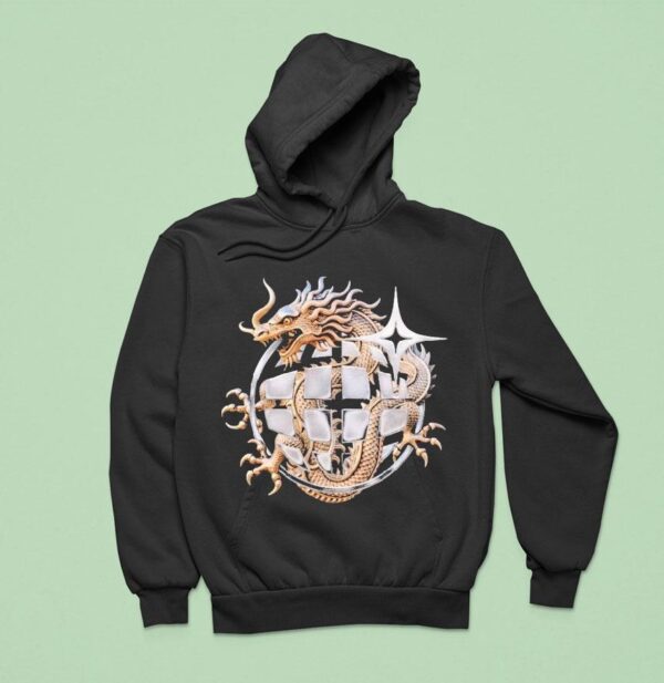 Prty Dragon Disco Ball Hoodie