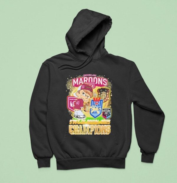Queensland Maroons State Of Origin Champions Pee Hoodie