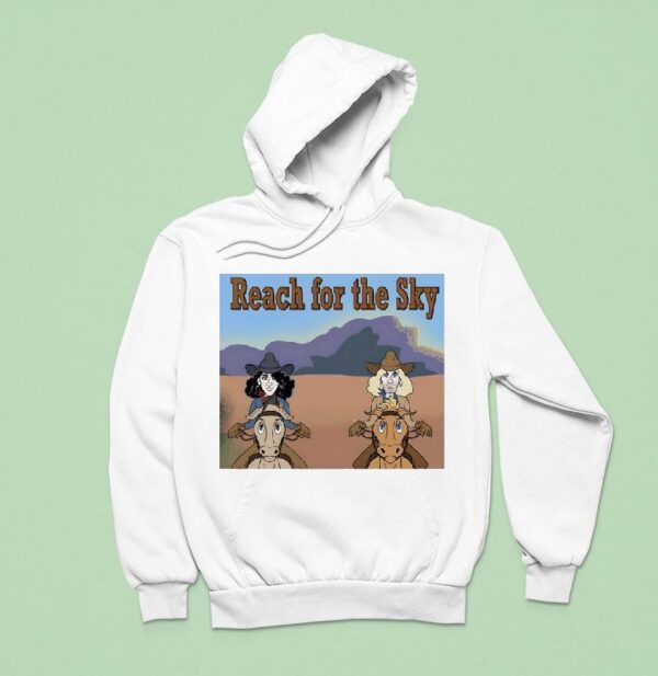 Reach For The Sky Riding Horse Hoodie