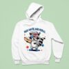 Red White And Feral Th Of July Raccoon Hot Dog America Hoodie