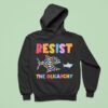 Resist The Oligarchy Fish Hoodie