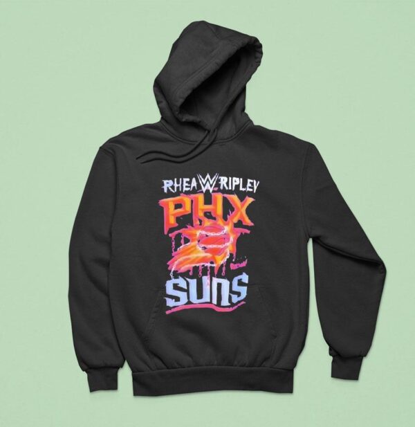 Rhea Ripley Wwe X Phoenix Suns Basketball Hoodie