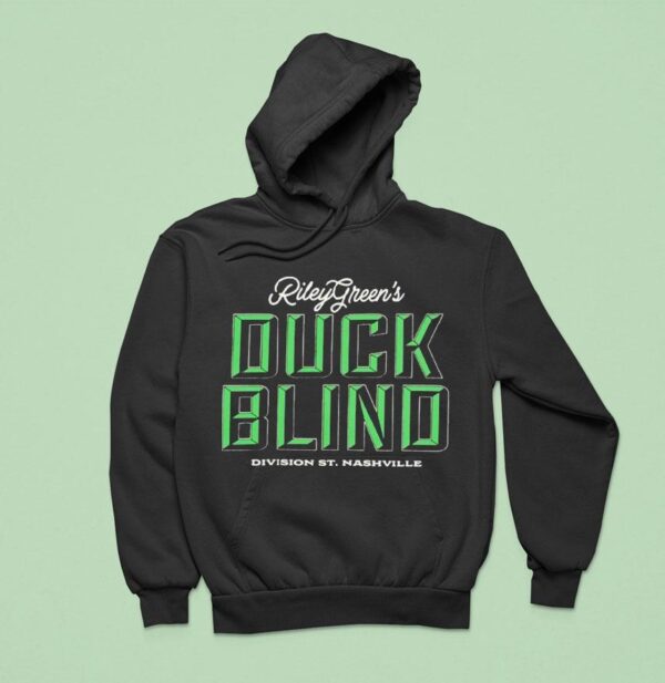 Riley Green Duck Blind Division St Nashville Hoodie