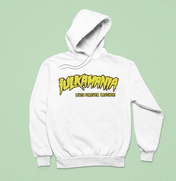 Rip Hulk Hogan Hulkamania Lives Forever Hoodie