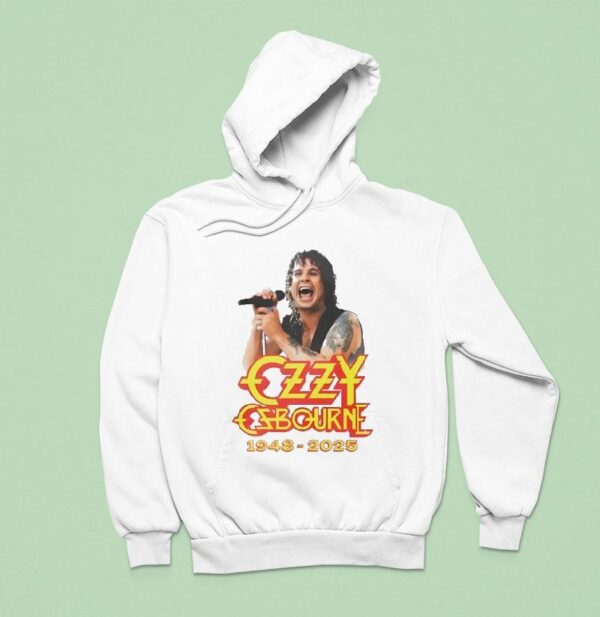 Rip Ozzy Osbourne Commemorative Hoodie