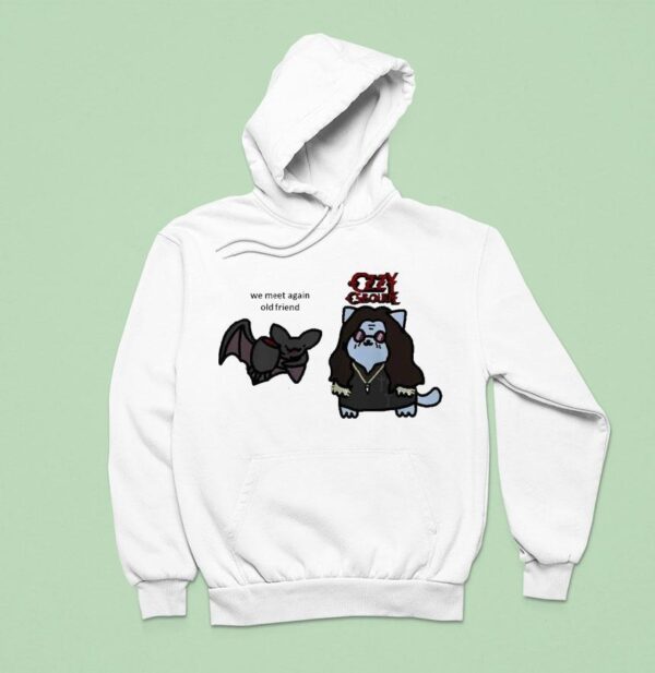 Rip Ozzy Osbourne We Meet Again Old Friend Meet The Ba Hoodie