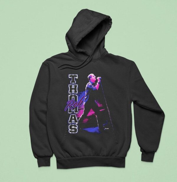 Rob Thomas Stage Glow Photo Hoodie