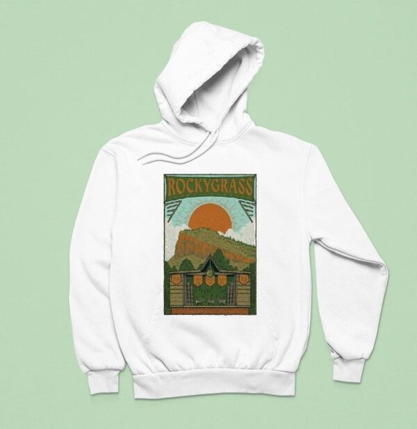 Rockygrass Planet Bluegrass Ranch In Lyons Co Jul Hoodie