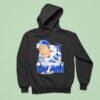 Roki Sasaki La Baseball Pitching Autographed Signature Hoodie