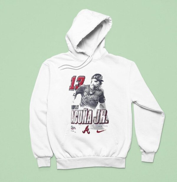 Ronald Acuna Jr Atlanta Braves Mlb Speedway Classic Player Hoodie