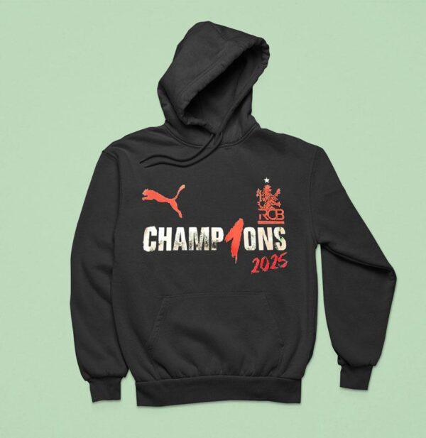 Royal Challengers Bengaluru Rcb Champions Hoodie
