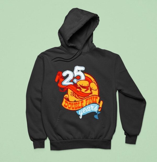 Run Games Double Fine Th Anniversary Hoodie