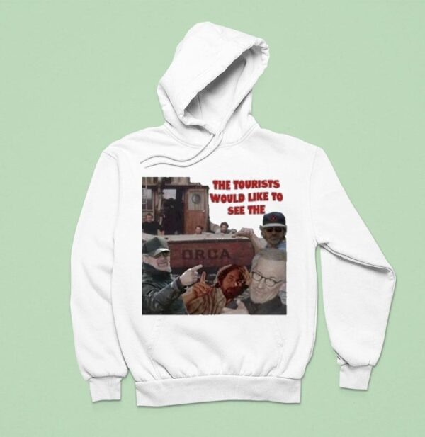 Ryan Bergara Wearing The Tourists Would Like To See The Hoodie