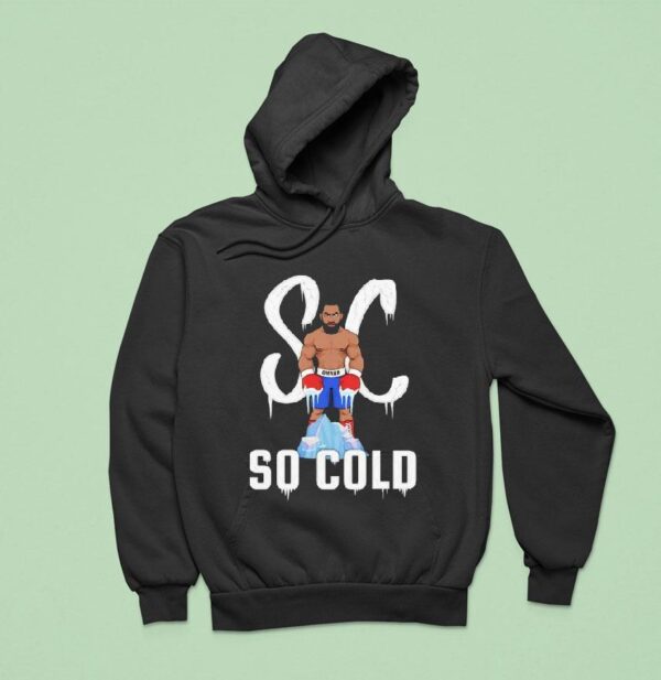 Sc So Cold Steven Nelson Boxer Cartoon Hoodie