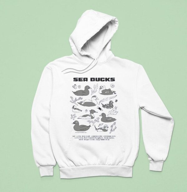 Sea Ducks Surf Scoter King Eider Common Eider Harlequin Duck Hoodie