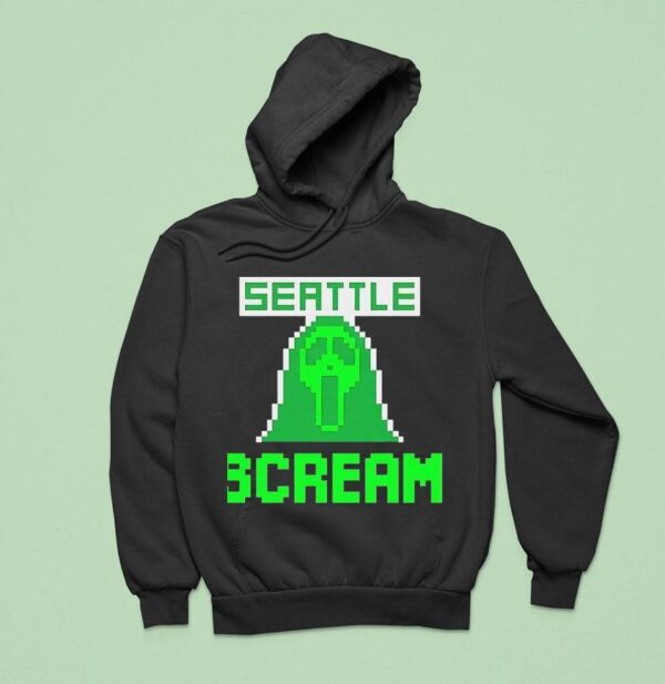 Seattle Scream Pixel Hoodie