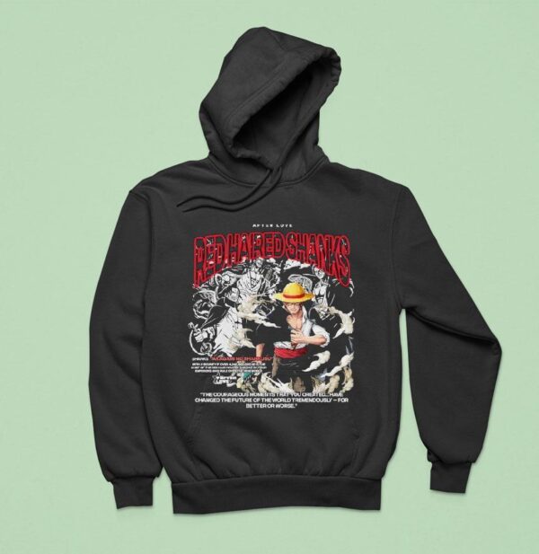 Shanks Akagami No Shankusu Red Haired Shanks Hoodie