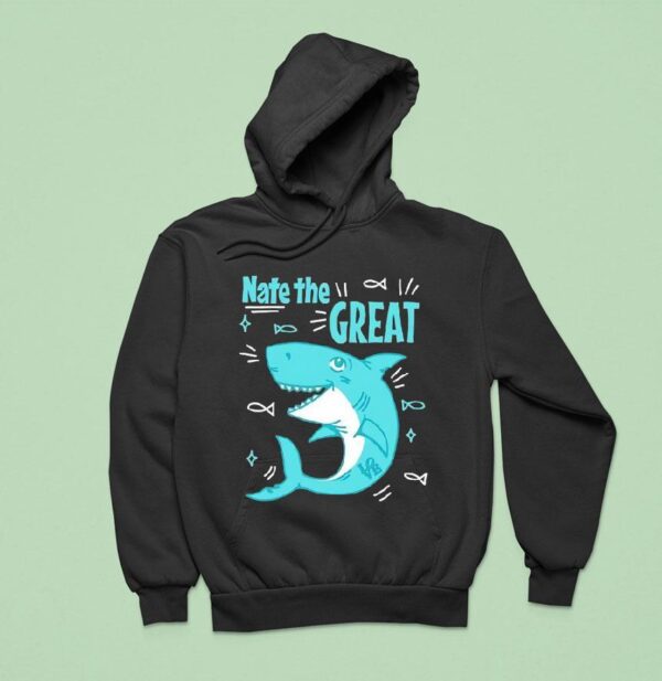 Shark Nate The Grea Hoodie