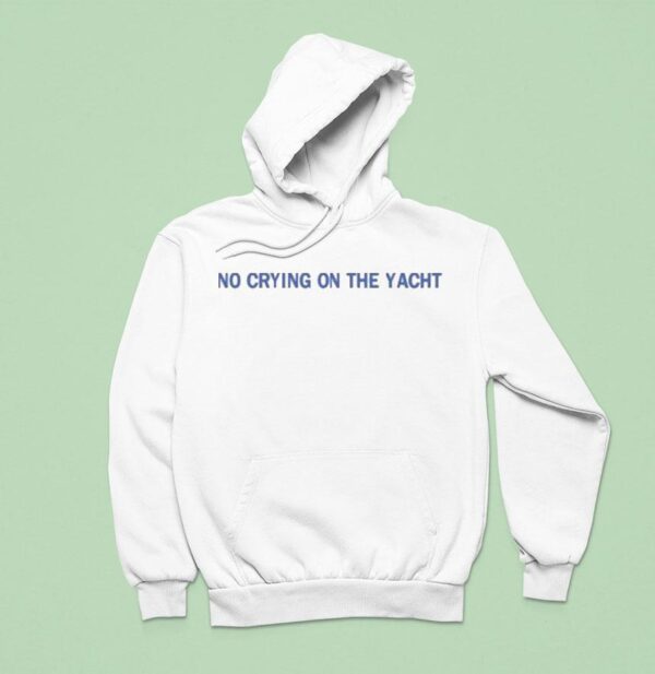 Simone Biles Wearing No Crying On The Yach Hoodie