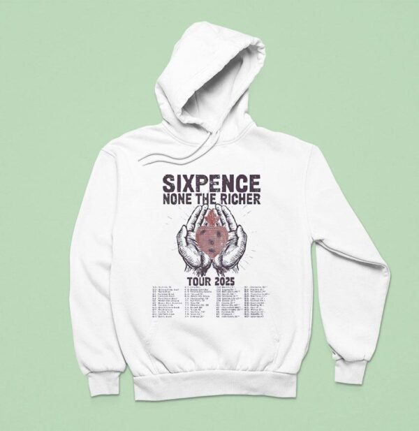 Sixpence None The Richer Toursixpence None The Richer Tour Hoodie